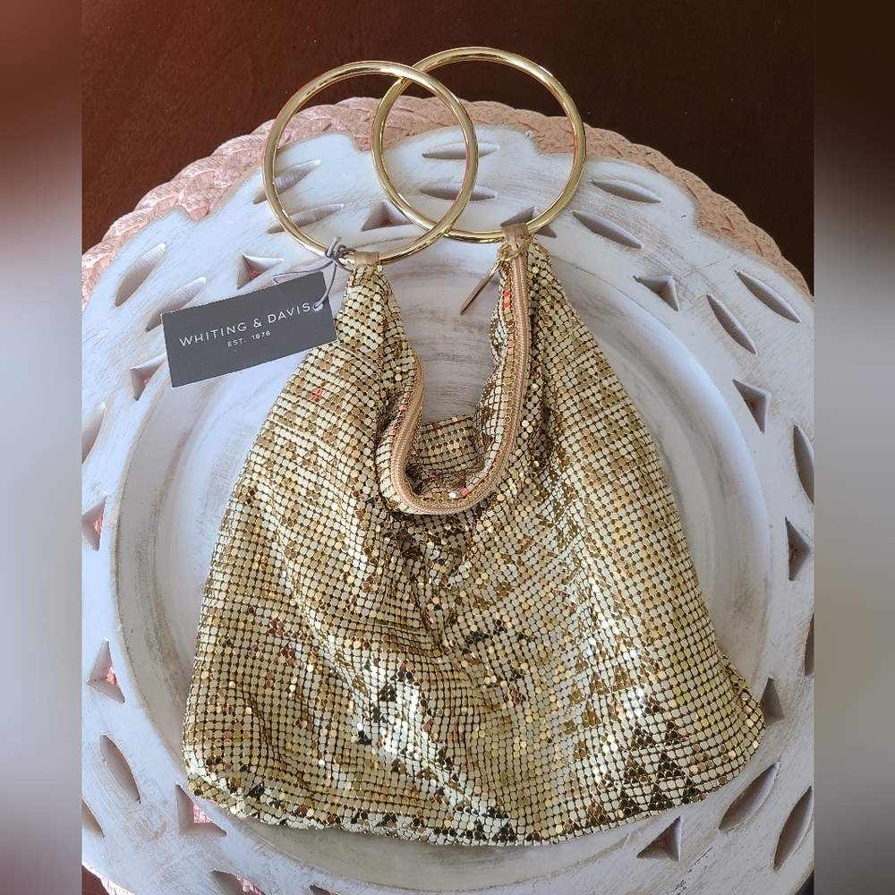 Whiting & Davis Mesh Bracelet Bag
